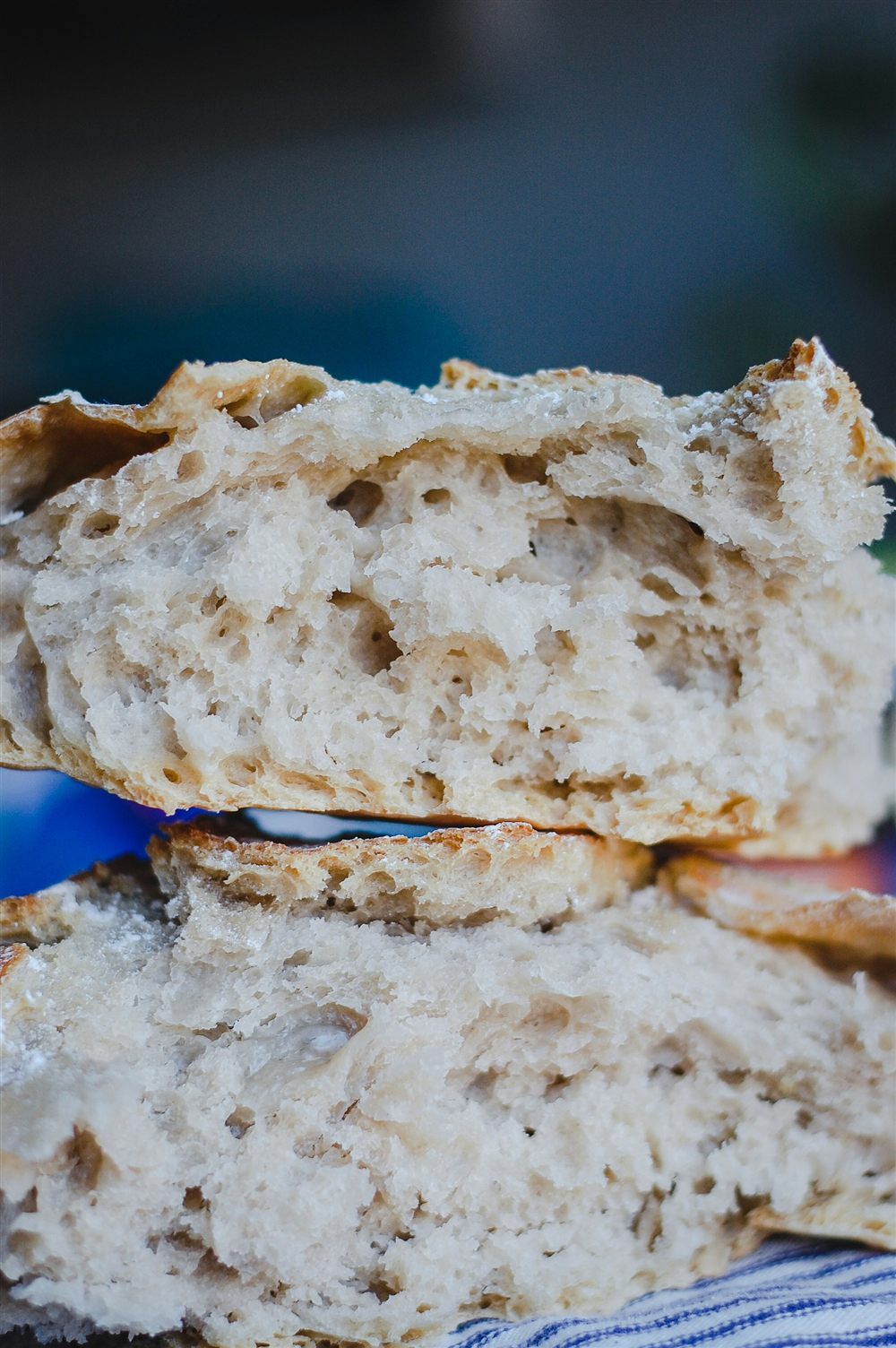 Close up of fresh crusty hero bread